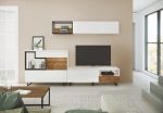 Mueble de Salón con frentes lacados Ref.807 1016