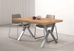 Mesa de Comedor rectangular fija estilo industrial Ref.292 3113M
