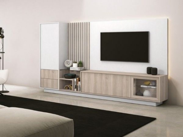 Mueble de Salón con panelado Ref.002 3113M