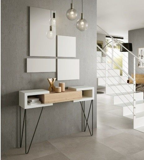 Recibidor moderno con espejo incluido Ref.40 10143.Con Recibidor moderno con espejo incluido Ref.40 10143.Con