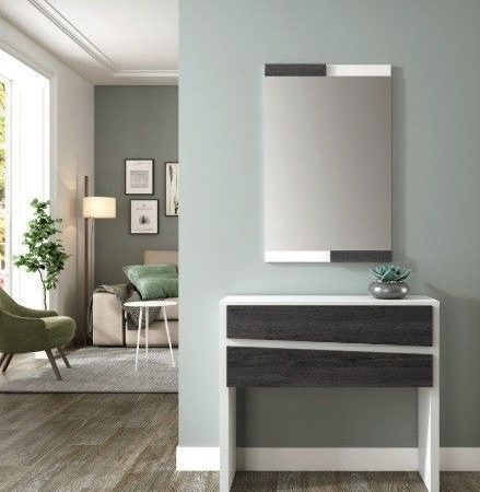 Recibidor moderno con espejo incluido Ref.10 10143.Con