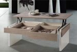 Mesa de centro elevable con cajones Ref.960 10143.Con