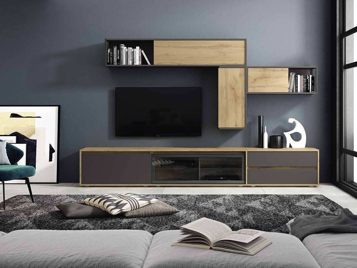Mueble de Salón moderno Ref.014 10143Ico Mueble de Salón moderno Ref.014 10143Ico