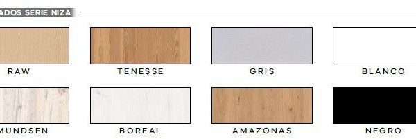 Mesa alta de cocina rectangular fija con tapa de chapa sintética (varias medidas) Ref.Sena1 2310
