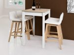 Mesa alta de cocina rectangular fija con tapa de chapa sintética (varias medidas) Ref.Sena1 2310