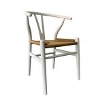 Silla de madera con asiento de Ratán Ref.1827 10201
