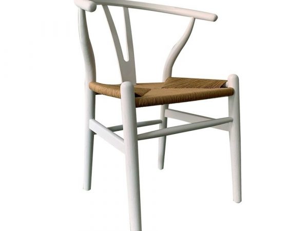 Silla de madera con asiento de Ratán Ref.1827 10201