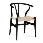 Silla de madera con asiento de Ratán Ref.1827 10201