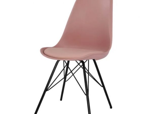 Silla de polipropileno con patas metálicas Ref.4501 10201