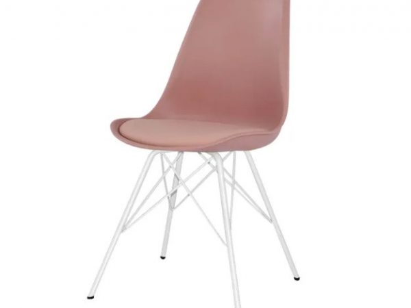 Silla de polipropileno con patas metálicas Ref.4500 10201