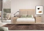 Dormitorio de matrimonio moderno con cabecero tapizado Ref.063 3113
