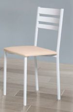 Silla de Cocina de Polipiel Ref.787W 2310