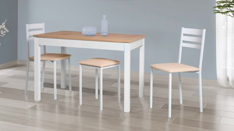 Mesa de Cocina Extensible con tapa de chapa sintética (Varias medidas a elegir) Ref.Viena1 2310 Mesa de Cocina Extensible con tapa de chapa sintética (Varias medidas a elegir) Ref.Viena1 2310