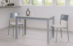 Mesa de Cocina alta gama Extensible con tapa de cristal (Varias medidas a elegir) Ref.Dublin 2310