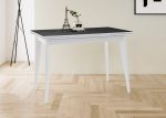 Mesa de Cocina alta gama Extensible con tapa de cristal Ref.Ergo2 2310