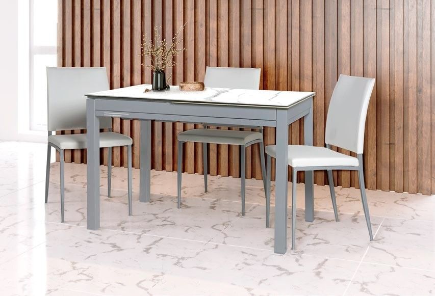 Mesa de Cocina alta gama Extensible con tapa porcelánico Ref.Pescara 2310 Mesa de Cocina alta gama Extensible con tapa porcelánico Ref.Pescara 2310