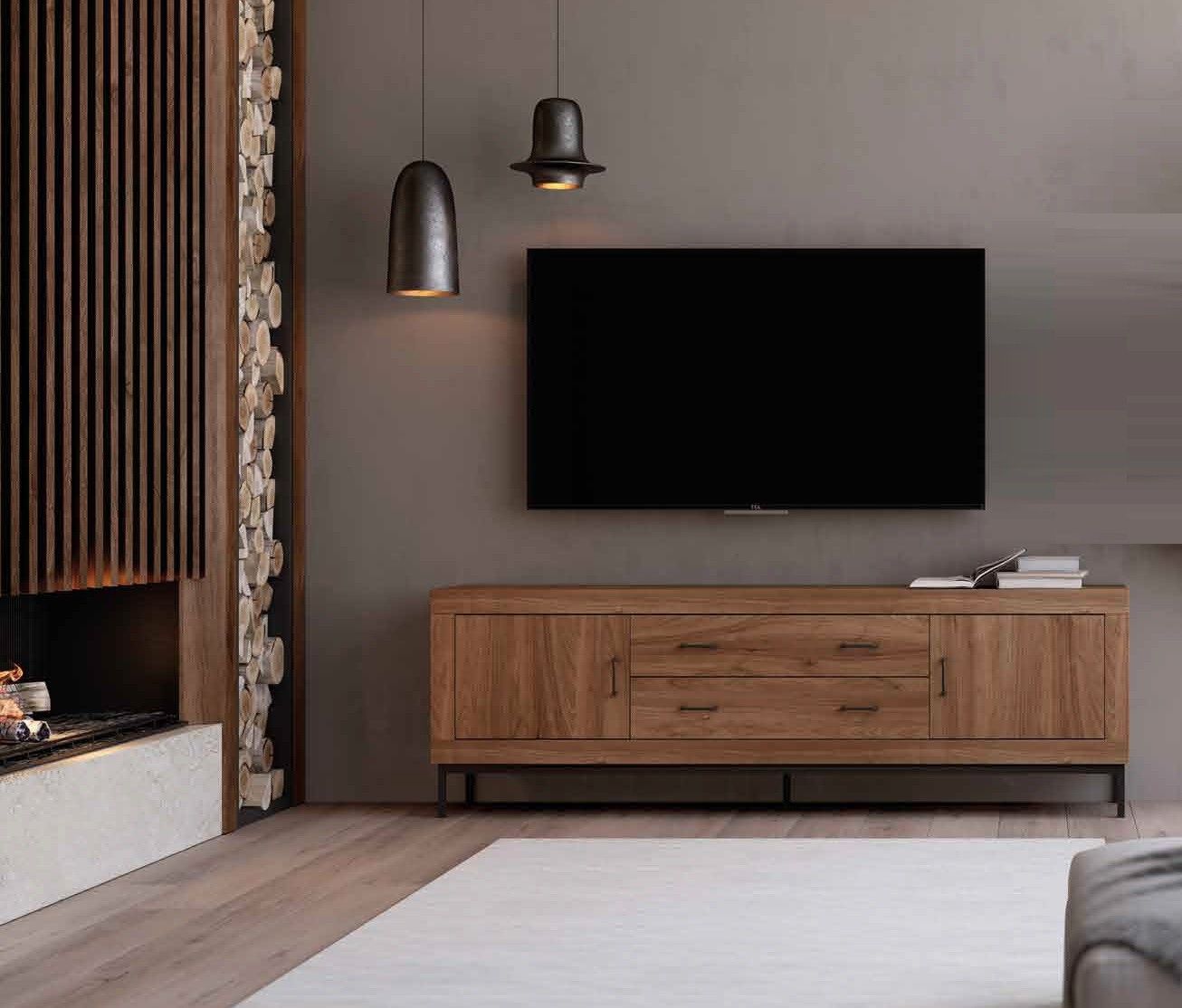 Mueble de Tv con patas Moderno Ref.29 399m Mueble de Tv con patas Moderno Ref.29 399m