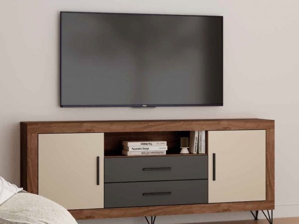 Mueble de Tv con patas Moderno Ref.45 399m