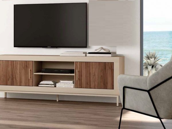 Mueble de Tv con patas Moderno Ref.46 399m