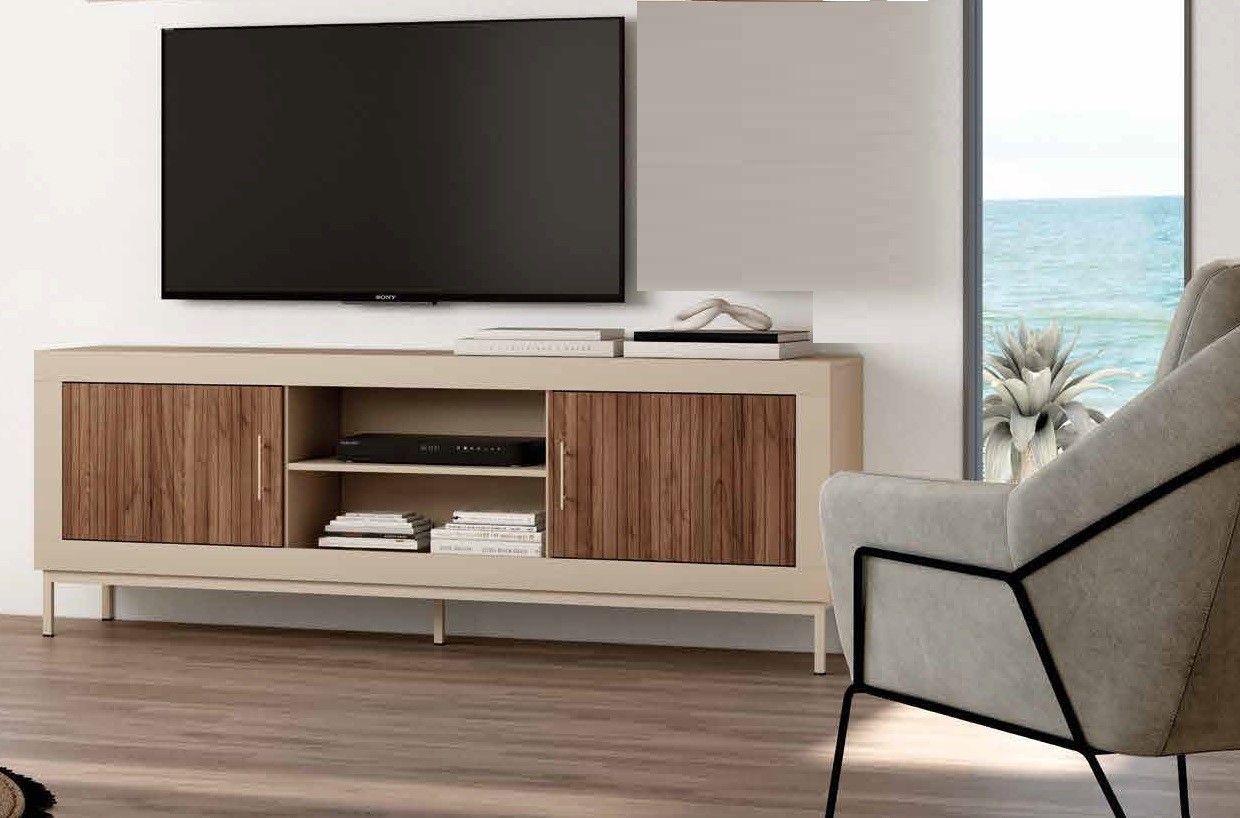 Mueble de Tv con patas Moderno Ref.46 399m Mueble de Tv con patas Moderno Ref.46 399m