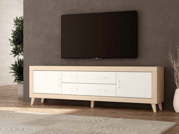 Mueble de Tv con patas Moderno Ref.66 399m