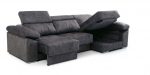 Chaise longue con viscoelástica y asientos deslizantes por carro y arcón Ref.Lino 10198Vive