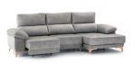 Chaise longue con patas y viscoelástica y con asientos deslizantes por carro Ref.Voletti 10198Vive