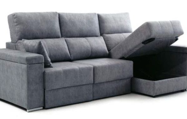 Chaise longue con viscoelástica y asientos deslizantes por carro y arcón Ref.Amare 10198Vive