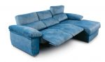 Chaise longue con viscoelástica y con 2 asientos Relax Motor y arcón Ref.Letti 10198Vive