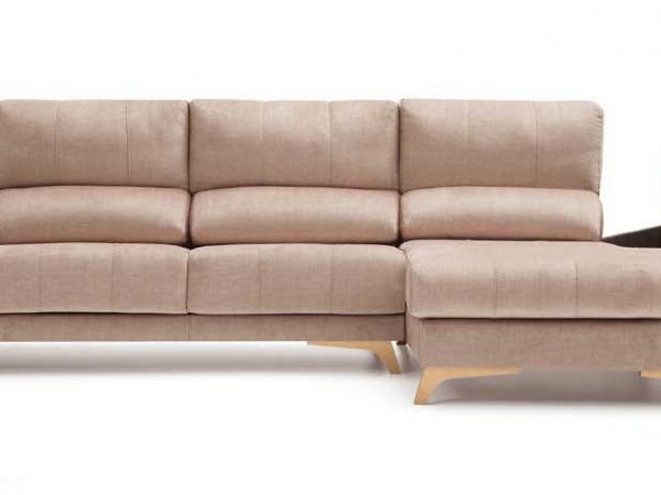 Chaise longue con patas, viscoelástica y asientos deslizantes Ref.Acero 10198Vive