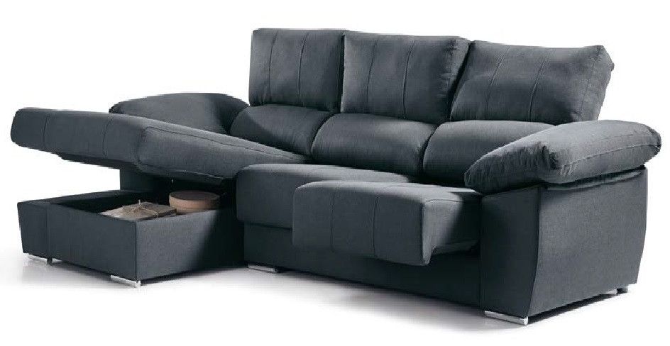 Chaise longue con arcón, viscoelástica y asientos deslizantes Ref.Fico 10198Vive Chaise longue con arcón, viscoelástica y asientos deslizantes Ref.Fico 10198Vive