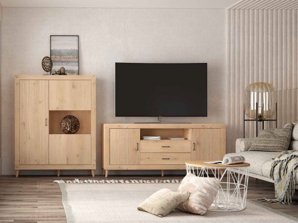 Mueble de Salón Moderno con patas Ref. 06 399m