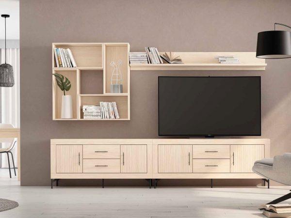 Mueble de Salón Moderno con patas Ref. 12 399m
