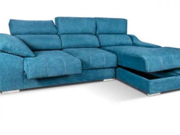 Chaise longue asientos deslizantes, arcón y puffs Ref.Kansas 150 Cat.Gen