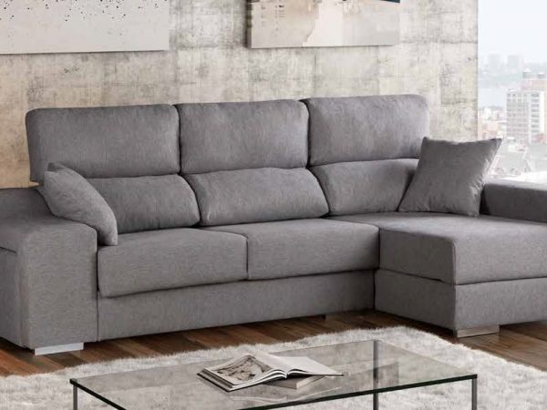 Chaise longue asientos deslizantes, arcón y puffs Ref.Valle 150 Cat.Gen