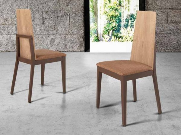 Silla de comedor de chapa sintética Ref.114 2377