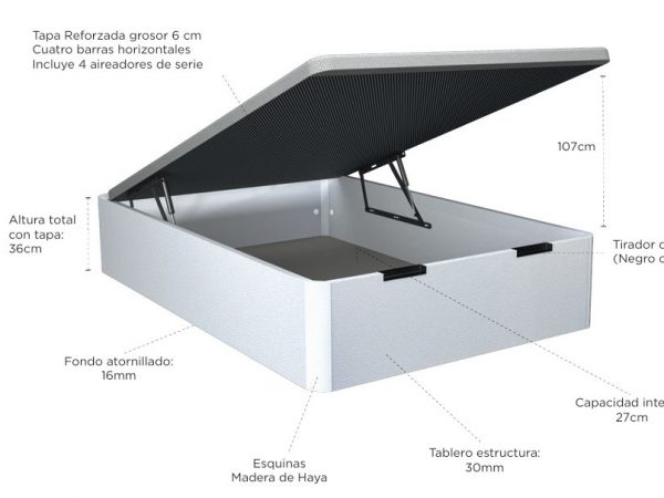 Canapé con Tapa 4D antideslizante Ref.Vera 3175