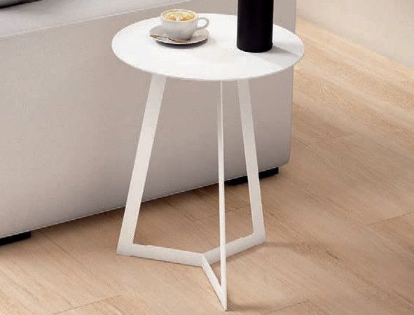 Mesa auxiliar fija de 60x60 metálica Ref.5035 1443 Nod