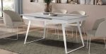Mesa de Comedor Extensible de 150x90 con patas metálicas Ref.5655 1443 no