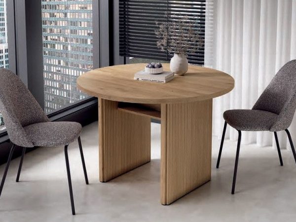 Mesa de Comedor Redonda fija de 110 cm o 120 cm Ref.5701 1443 no