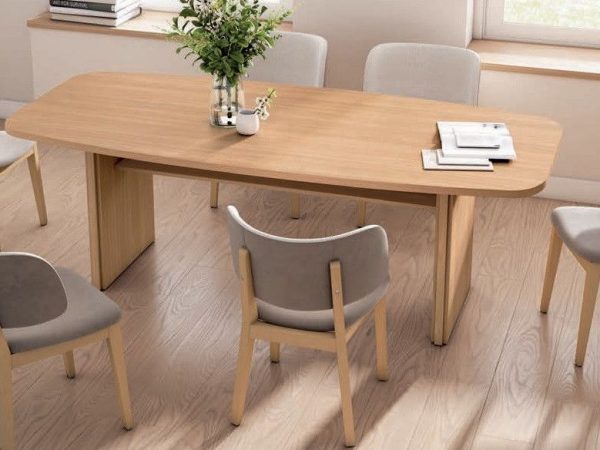 Mesa de Comedor Rectangular fija de 200x100 o 220x100 Ref.5710 1443 no