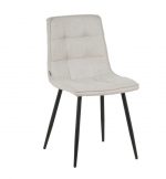 Silla de tela con patas metálicas Ref.1081 10201