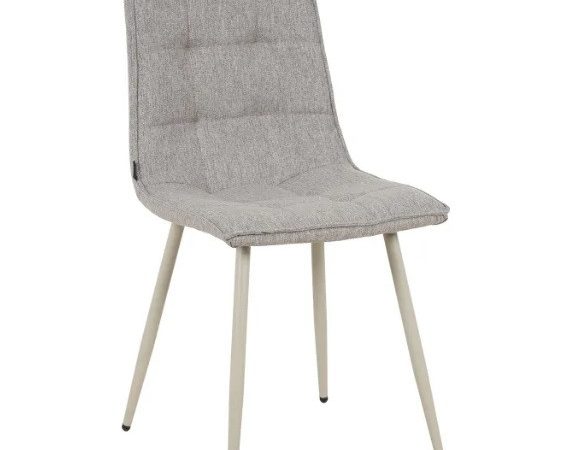 Silla de tela con patas metálicas Ref.1081 10201