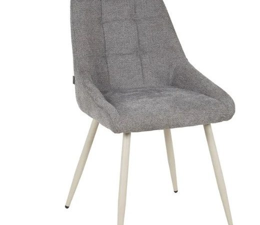 Silla de tela con patas metálicas Ref.1077 10201