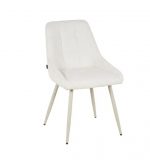 Silla de tela con patas metálicas Ref.1077 10201