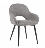Silla de tela con patas metálicas Ref.6027 10201
