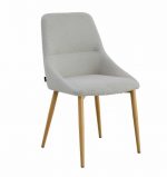 Silla de tela con patas metálicas Ref.3620 10201