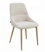 Silla de tela con patas metálicas Ref.3620 10201