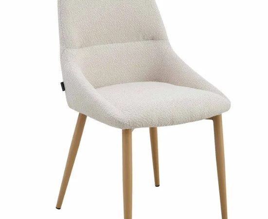 Silla de tela con patas metálicas Ref.3620 10201