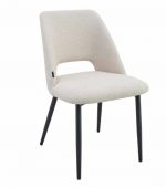 Silla de tela con patas metálicas Ref.3619 10201